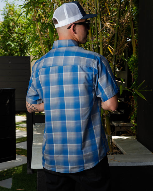 101 BAMBOO SHORT SLEEVE BUTTON UP - MENS